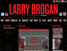 Tablet Screenshot of larrybrogan.com
